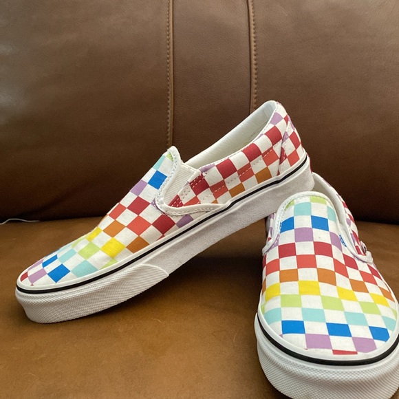 Vans - Rainbow Slide Ons - Picture 3 of 8